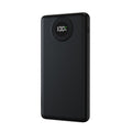Laser 10000mAh Powerbank with LED Display Black