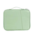 Green 360° Protective Laptop & Tablet Sleeve with Accessory Organizer - Water-Repellent Carrying Case